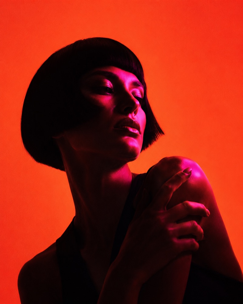 Studio portrait of Vega Almeida