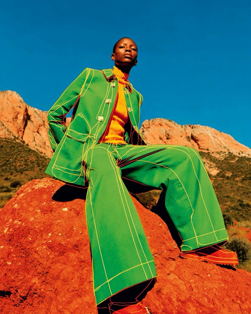 Verde on Red Rock, Almería, 2025