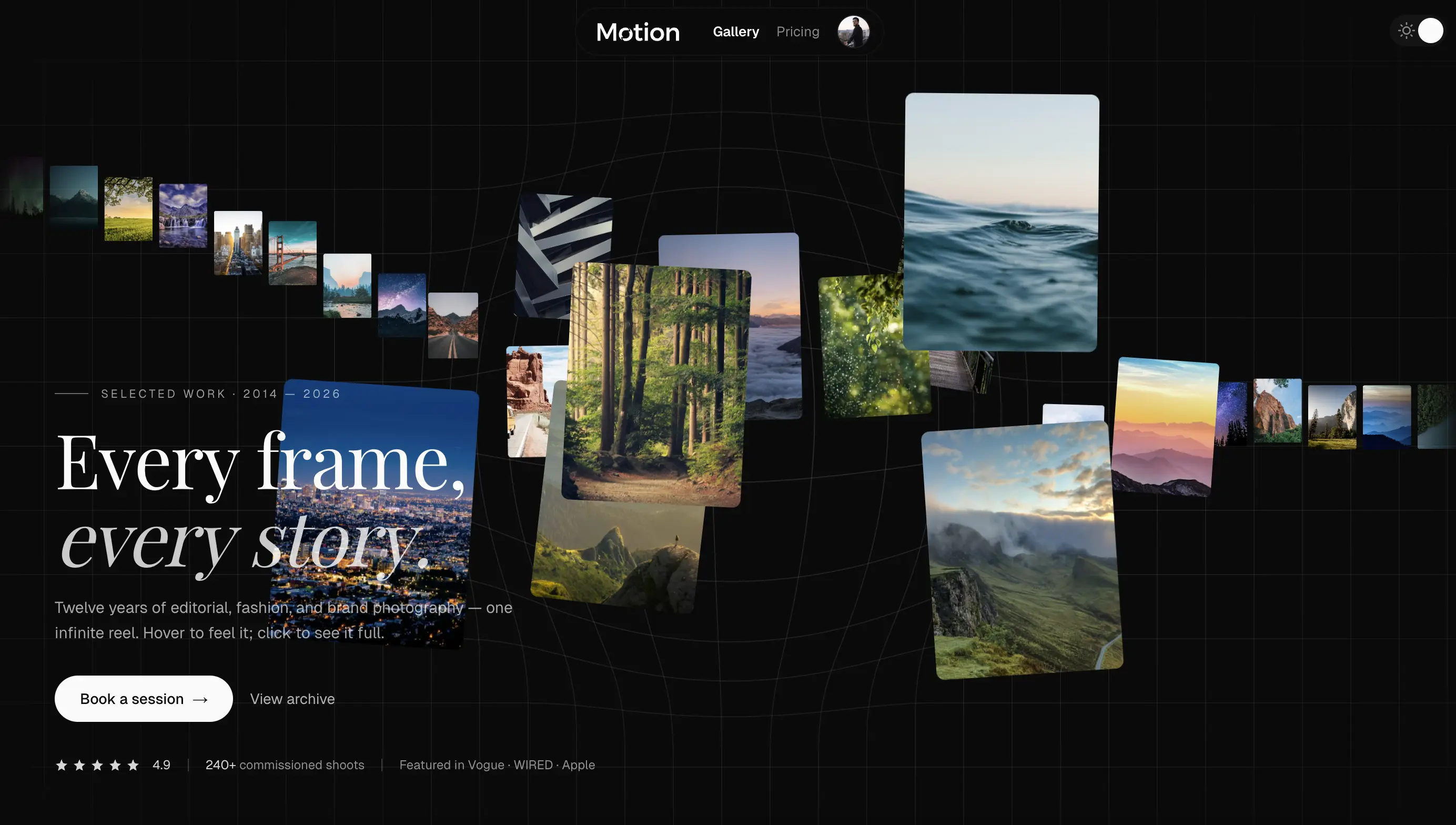 Portfolio Photographer